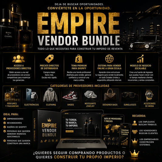 EMPIRE VENDOR BUNDLE