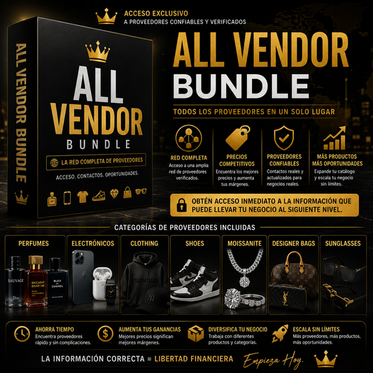 ALL VENDOR BUNDLE