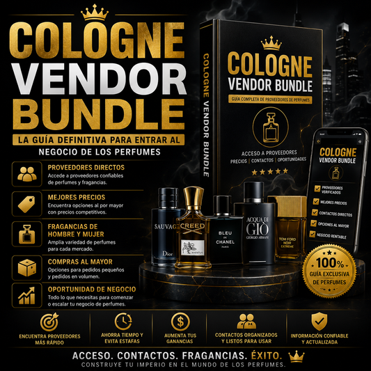 COLOGNE VENDOR BUNDLE