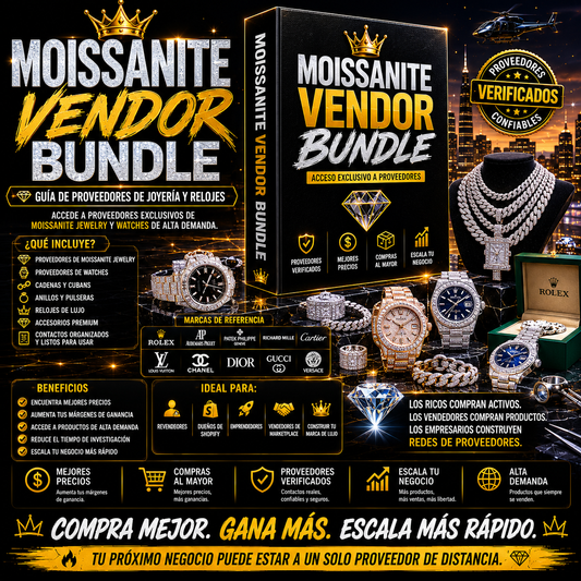 MOISSANITE VENDOR BUNDLE